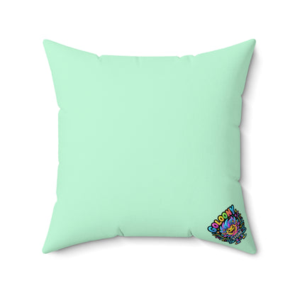 Highly Textured Decorative Pillow — Funny Accent Cushion