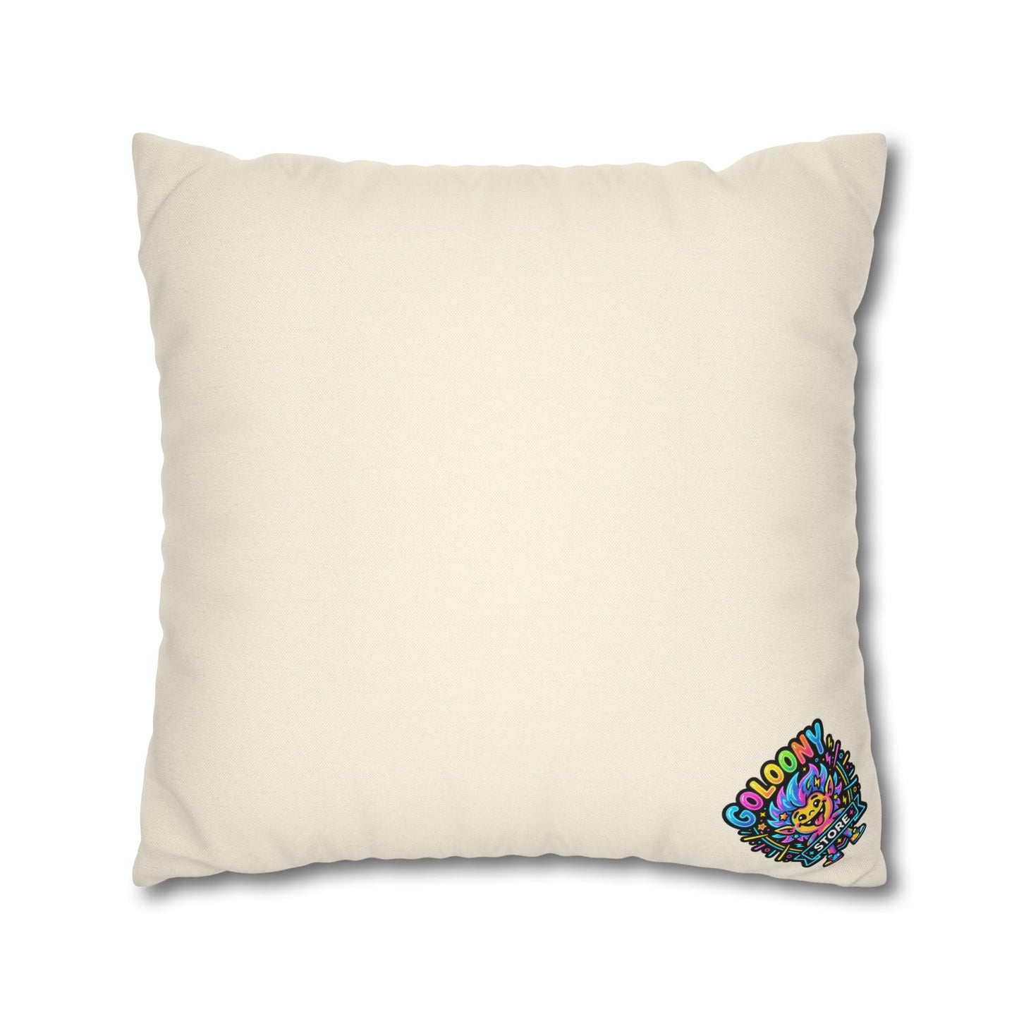 Energy-Saving Mode Decorative Pillow — Cute Tired Design