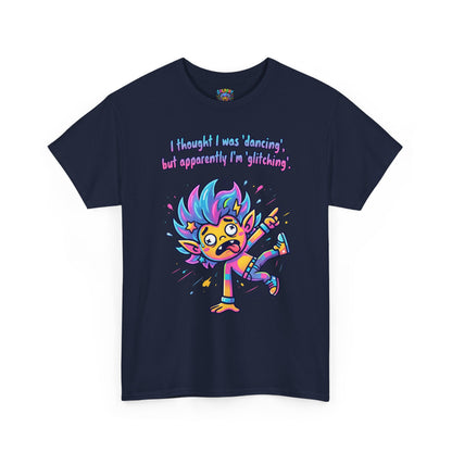 Glitching T-Shirt — Funny Colorful Cartoon Tee