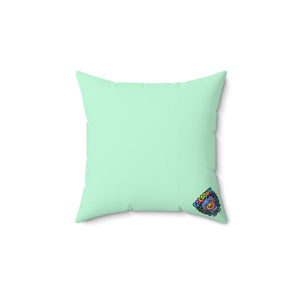 Highly Textured Decorative Pillow — Funny Accent Cushion