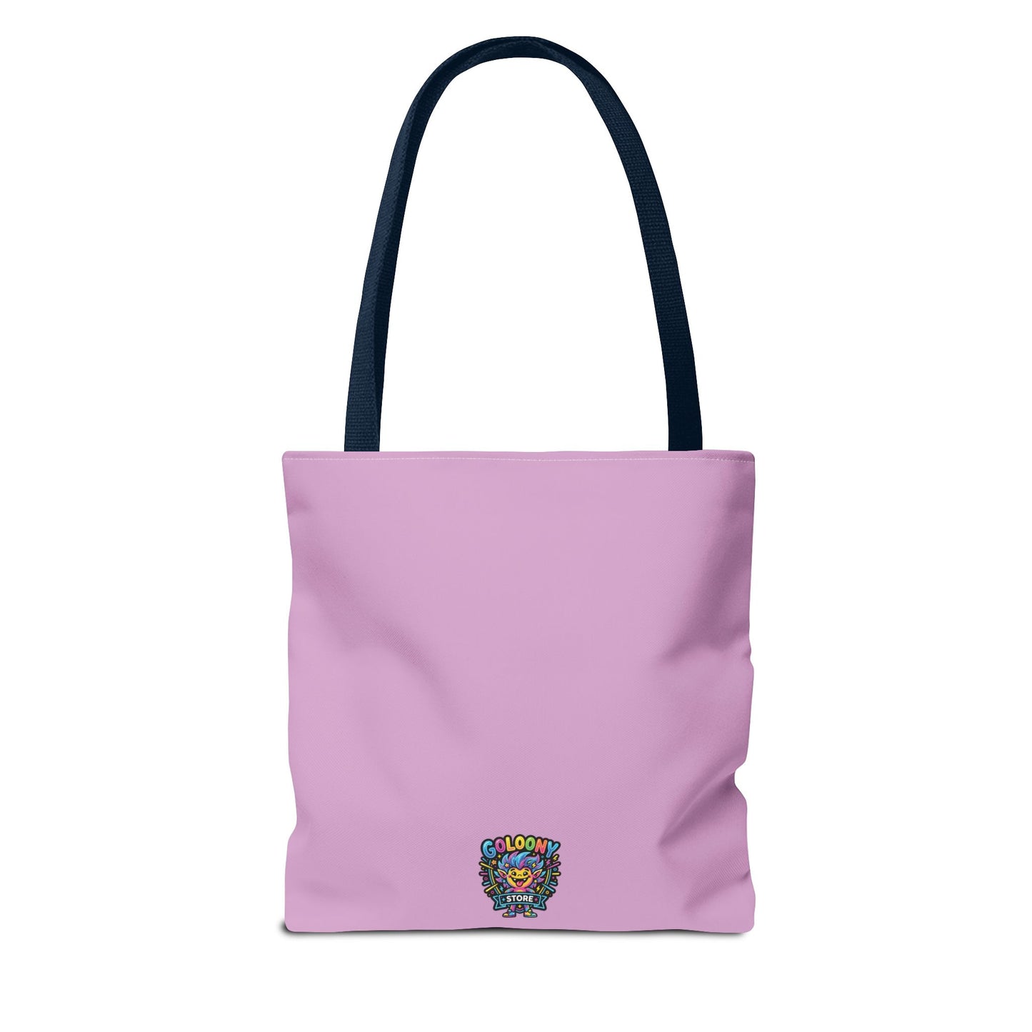 Lightning Pink Tote Bag — Cute Rainbow Cartoon Character AOP Tote