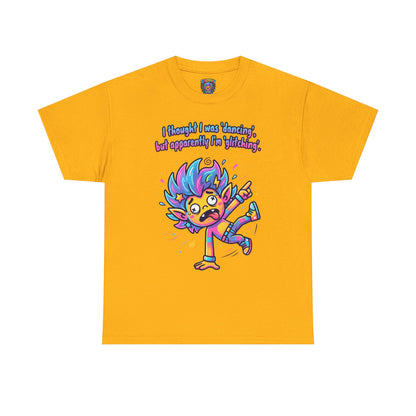 Glitching T-Shirt — Funny Colorful Cartoon Tee