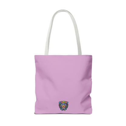 Lightning Pink Tote Bag — Cute Rainbow Cartoon Character AOP Tote