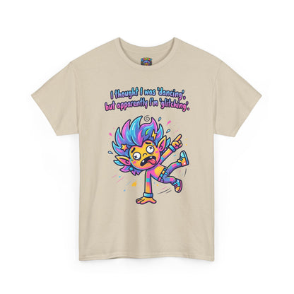 Glitching T-Shirt — Funny Colorful Cartoon Tee