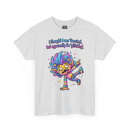 Glitching T-Shirt — Funny Colorful Cartoon Tee