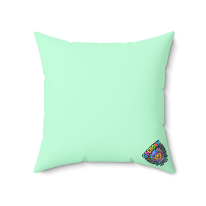 Highly Textured Decorative Pillow — Funny Accent Cushion