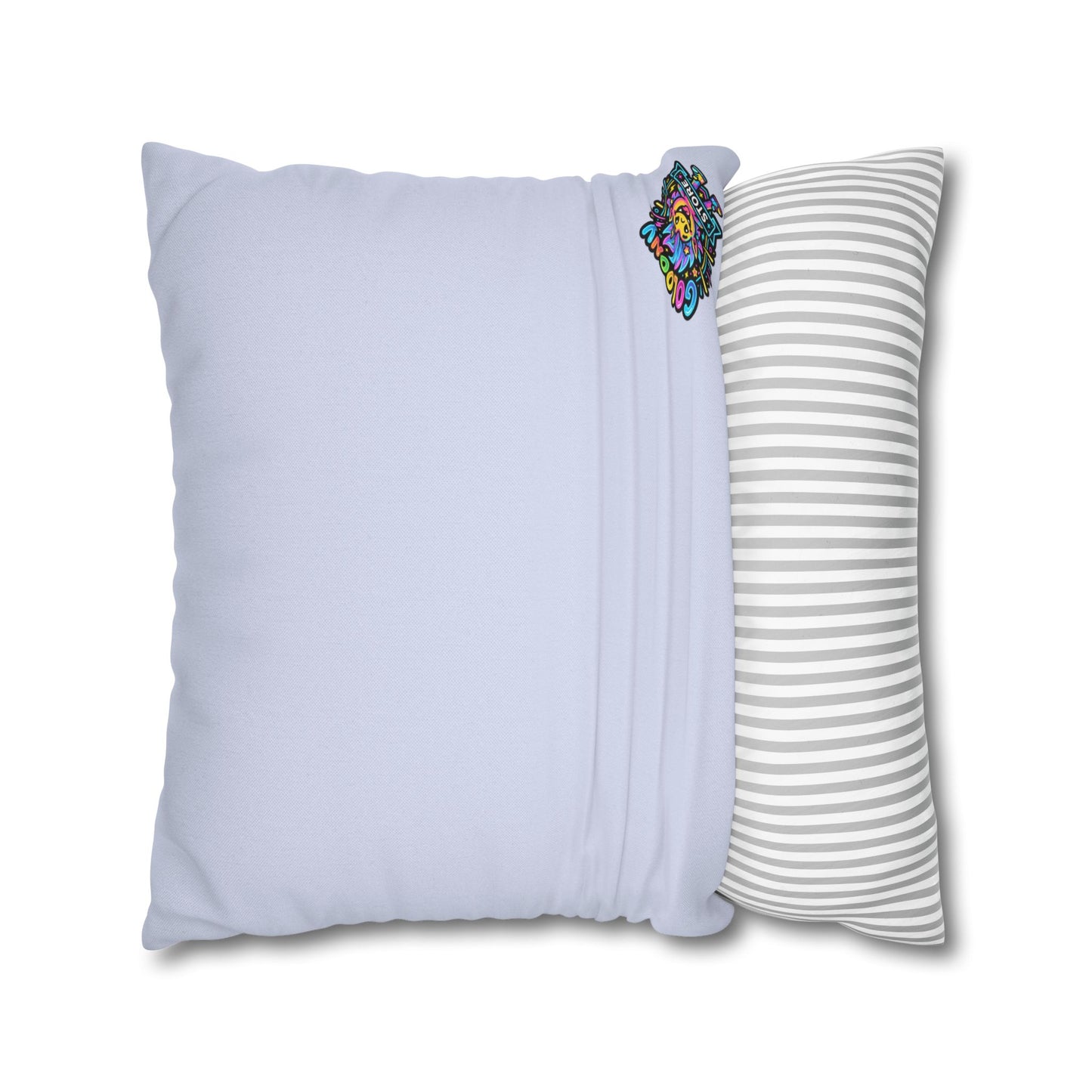 Cute Dreamer Throw Pillow — Colorful Sleeping Design