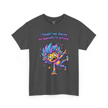 Glitching T-Shirt — Funny Colorful Cartoon Tee