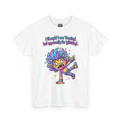 Glitching T-Shirt — Funny Colorful Cartoon Tee