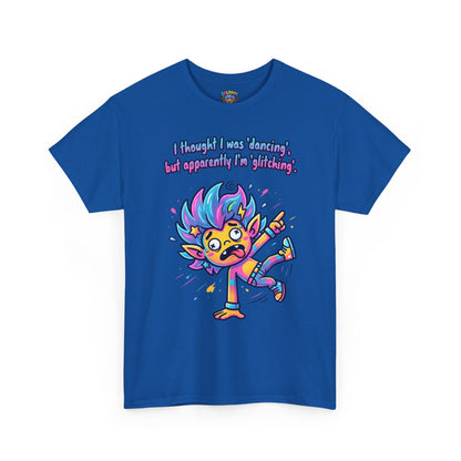 Glitching T-Shirt — Funny Colorful Cartoon Tee