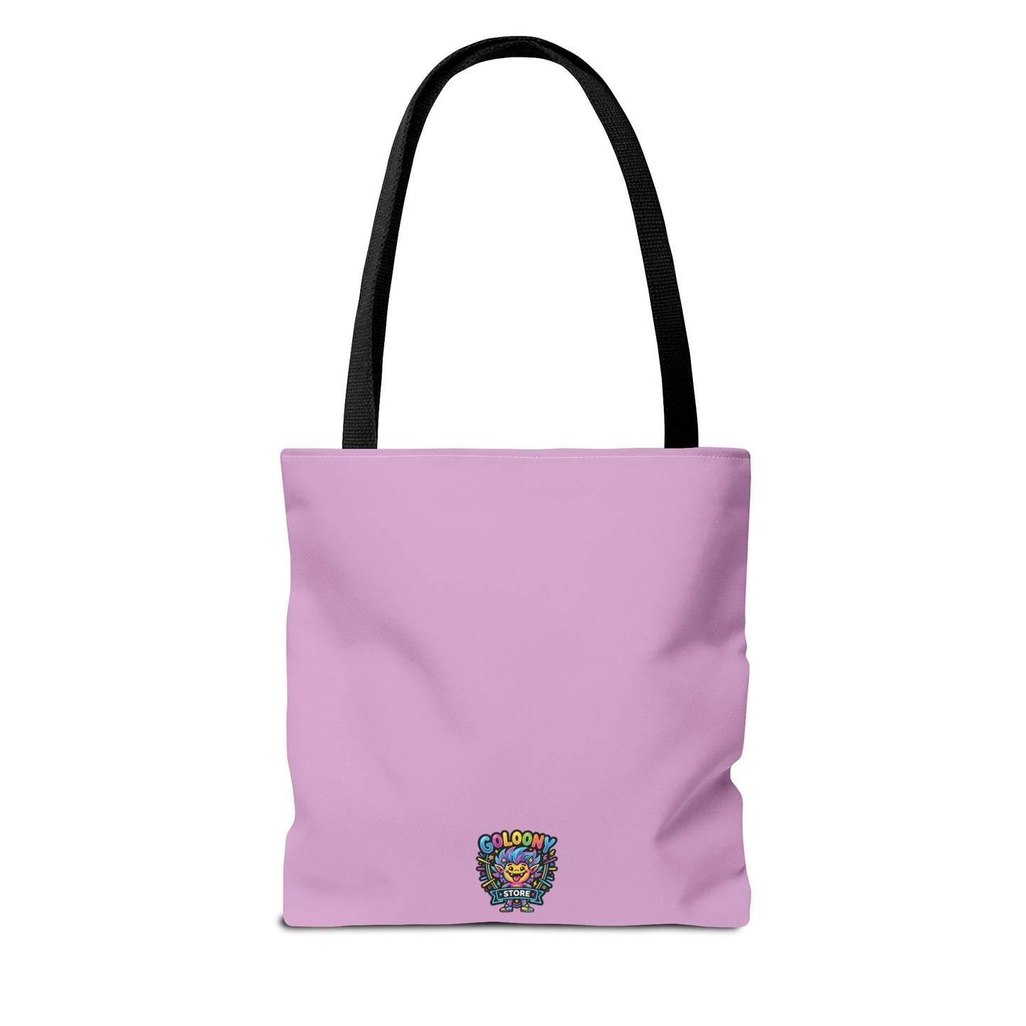 Lightning Pink Tote Bag — Cute Rainbow Cartoon Character AOP Tote