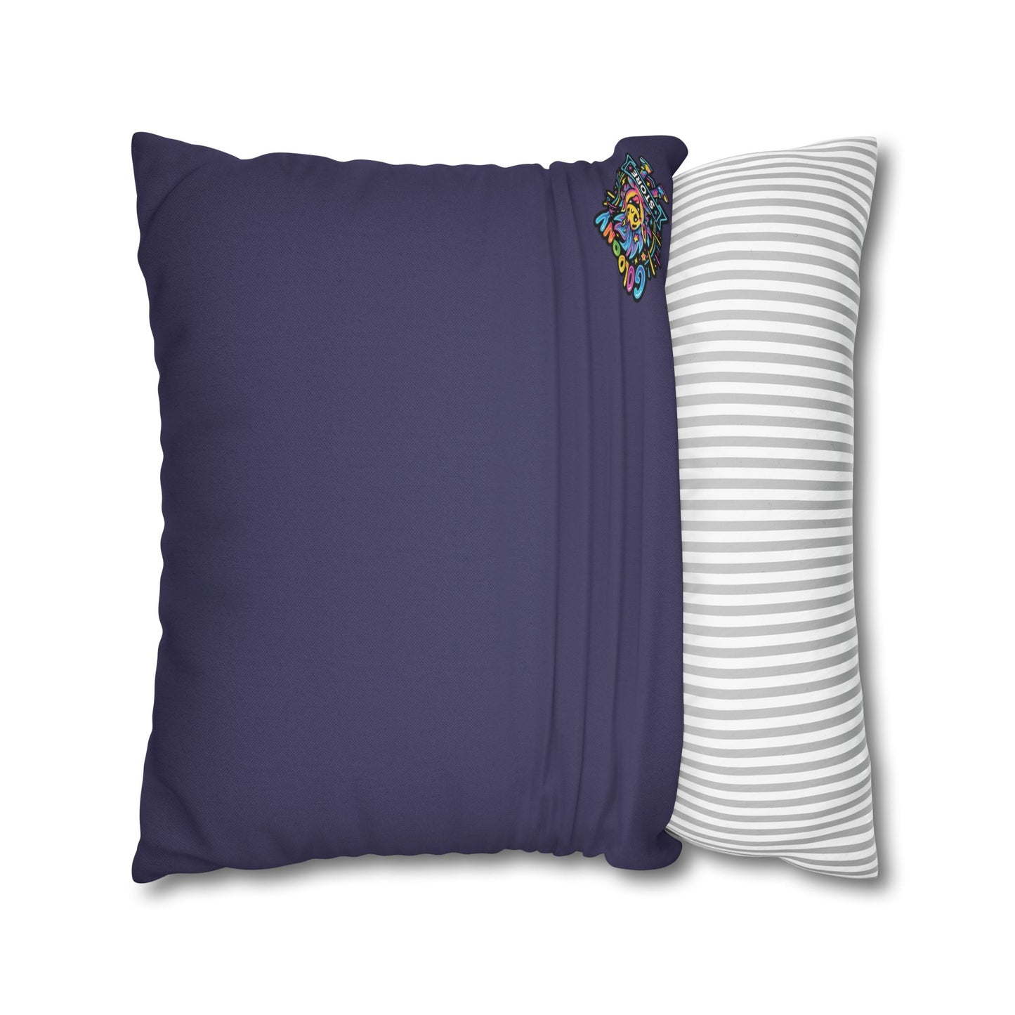 Star-Hair Sleeping Pillowcase — "Recharging My Hair Stars" Decorative Throw Pillow