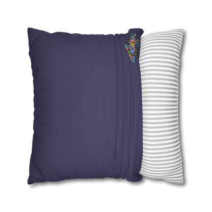 Star-Hair Sleeping Pillowcase — "Recharging My Hair Stars" Decorative Throw Pillow
