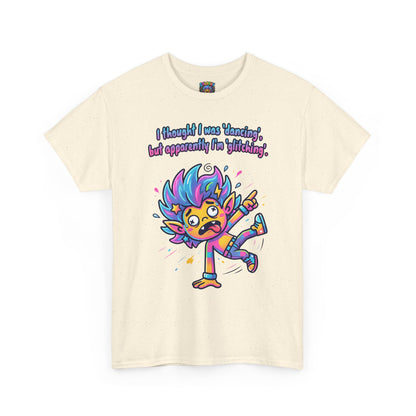 Glitching T-Shirt — Funny Colorful Cartoon Tee