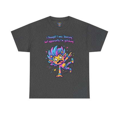 Glitching T-Shirt — Funny Colorful Cartoon Tee