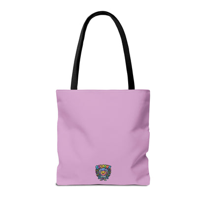 Lightning Pink Tote Bag — Cute Rainbow Cartoon Character AOP Tote